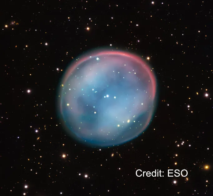 a planetary nebula, the remnants of a dying star. This is the best view of the little-known object ESO 378-1 yet obtained and was captured by ESO’s Very Large Telescope in northern Chile.